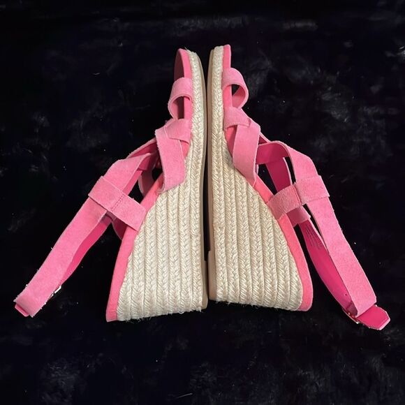 Cole Haan Women’s Crystal Pink Wedge Sandals - Picture 7 of 10